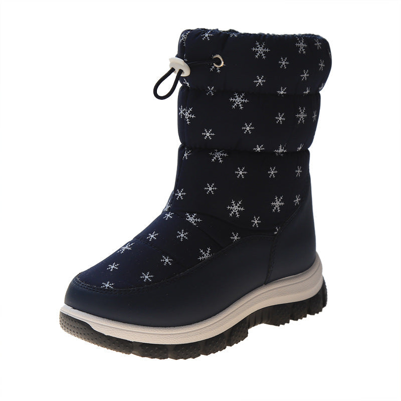 ✨Cadeau idéal - Bottes de neige de haute qualité, sans glissement et imperméables en fourrure synthétique pour les femmes👍