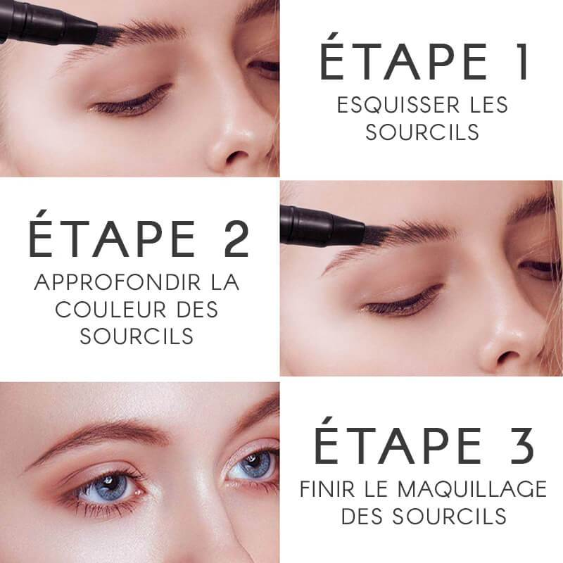 🔥Crayon à sourcils 4-End Natural, Créez rapidement un maquillage de sourcils élégant🔥(Achetez-en 1, obtenez-en 1 gratuitement) 🔥
