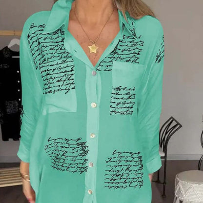 💞Vente 50% de réduction💞Chemise polyvalente imprimée élégante pour femmes