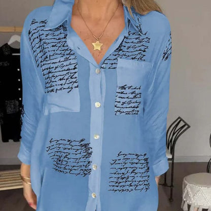 💞Vente 50% de réduction💞Chemise polyvalente imprimée élégante pour femmes