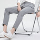 Pantalon droit d'affaires décontracté haut de gamme pour hommes（livraison gratuite）