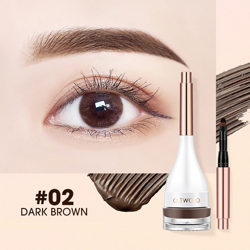 Crème pour sourcils longue tenue, anti-bavures et résistante à l'eau
