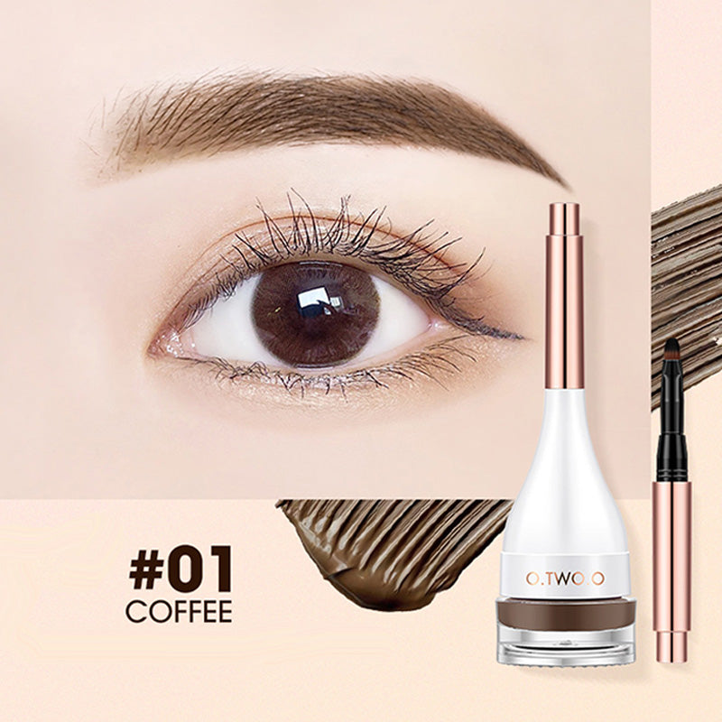 Crème pour sourcils longue tenue, anti-bavures et résistante à l'eau