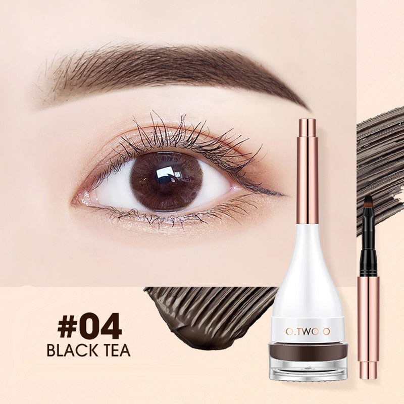 Crème pour sourcils longue tenue, anti-bavures et résistante à l'eau