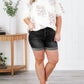 👖 DERNIÈRE JOURNÉE VENTE 49 % RÉDUCTION🔥 Short en jean à taille moyenne pour femmes