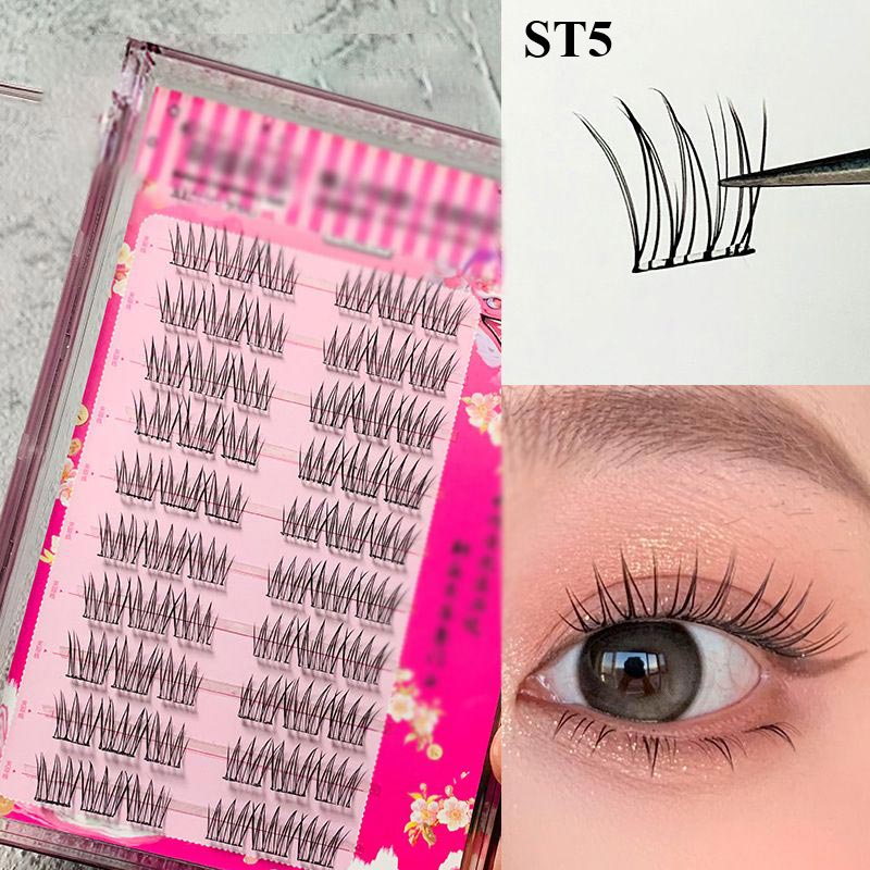 Faux cils réalistes imperméables et sans colle