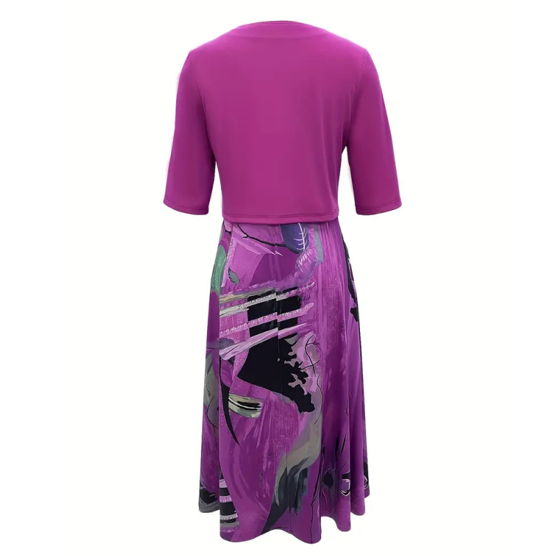 🌿🥰 Robe deux pièces élégante et fine pour femmes
