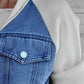 🔥 Promotion de Printemps : -50% 🔥 Veste en denim à fermeture éclair pour femmes
