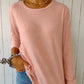 💥50 % RÉDUCTION 👚T-shirt uni décontracté à manches longues avec boutons pour femmes