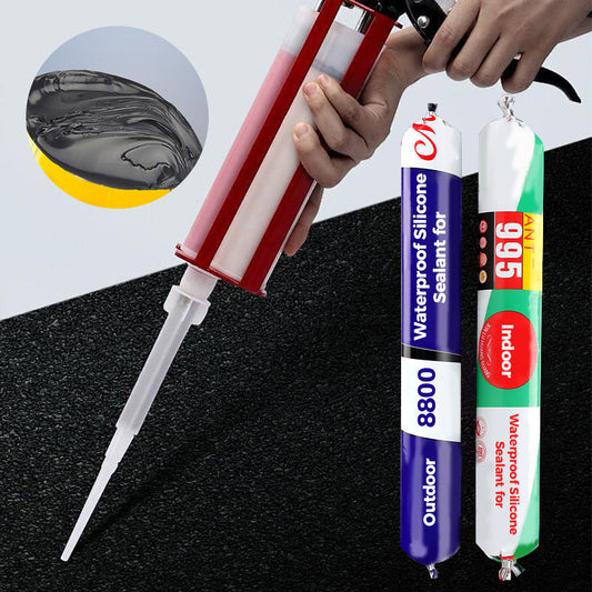 Adhésif et mastic silicone 🔥 Imperméable et résistant à l'humidité, protège contre la moisissure et les taches de moisissure - Livraison gratuite🔥