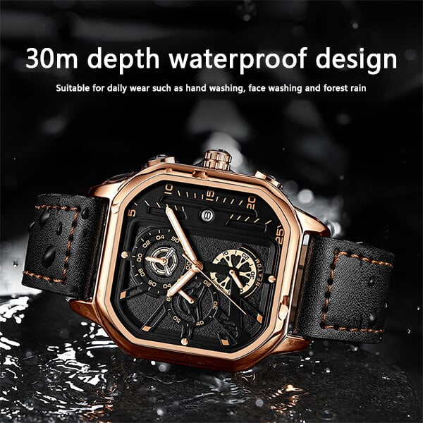 Montre homme haut de gamme Quartz Waterproof