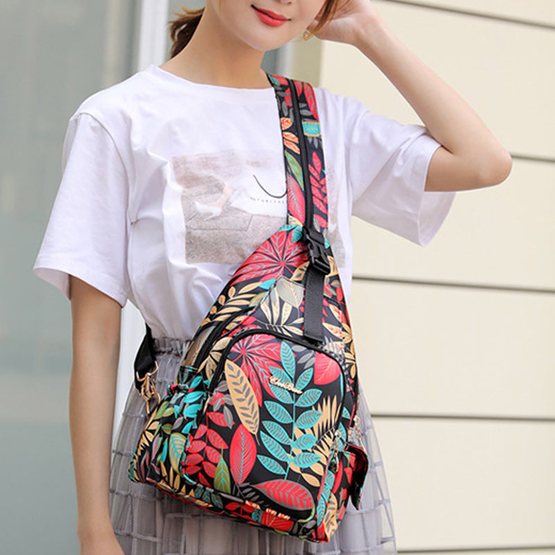 Sac à dos imprimé multifonctionnel, léger et imperméable