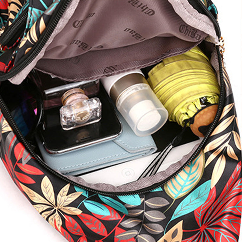 Sac à dos imprimé multifonctionnel, léger et imperméable