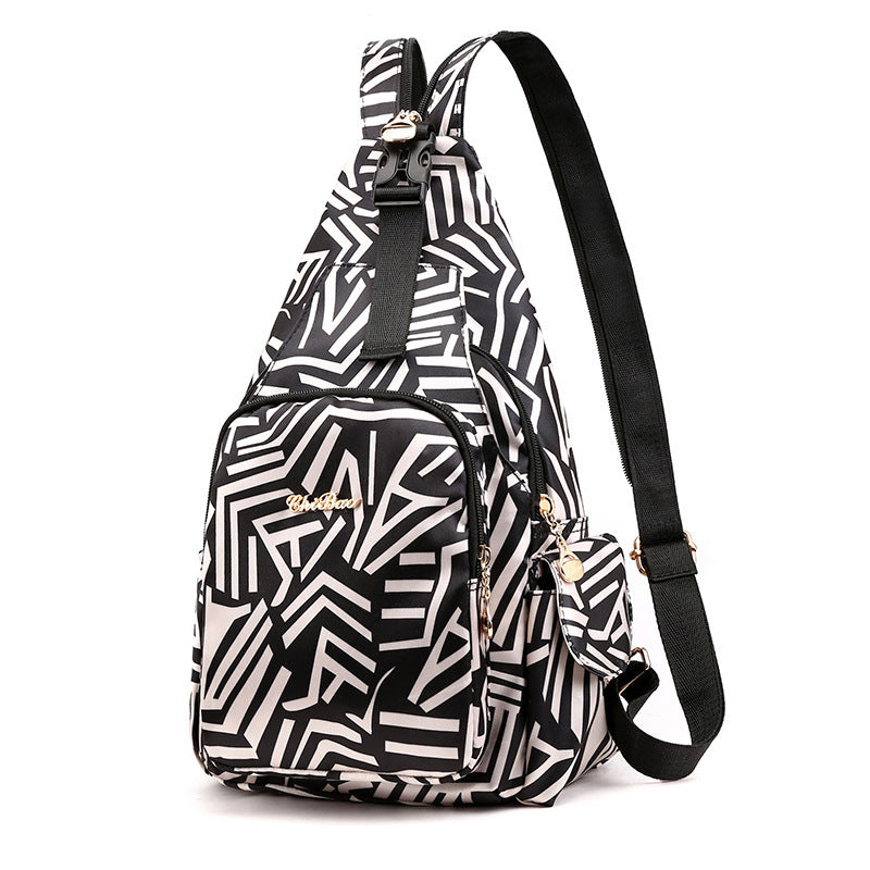 Sac à dos imprimé multifonctionnel, léger et imperméable