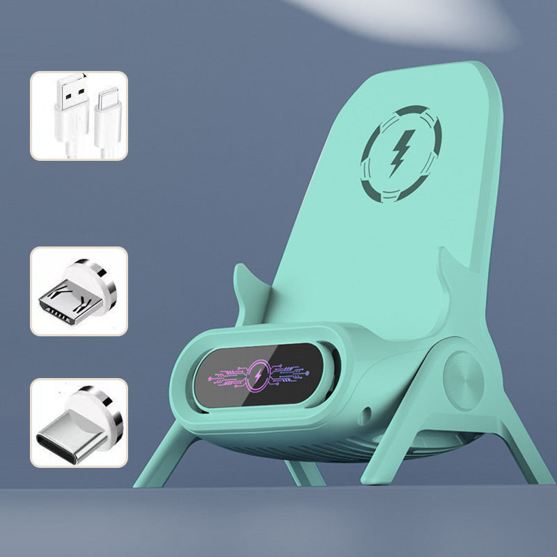 🔥 50 % DE RÉDUCTION 🎁 Support multifonctionnel sans fil avec chargeur rapide pour téléphone