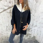 🍂Spécial début d'automne💕 Veste décontractée à col montant et demi-zip pour femme