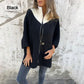 🍂Spécial début d'automne💕 Veste décontractée à col montant et demi-zip pour femme