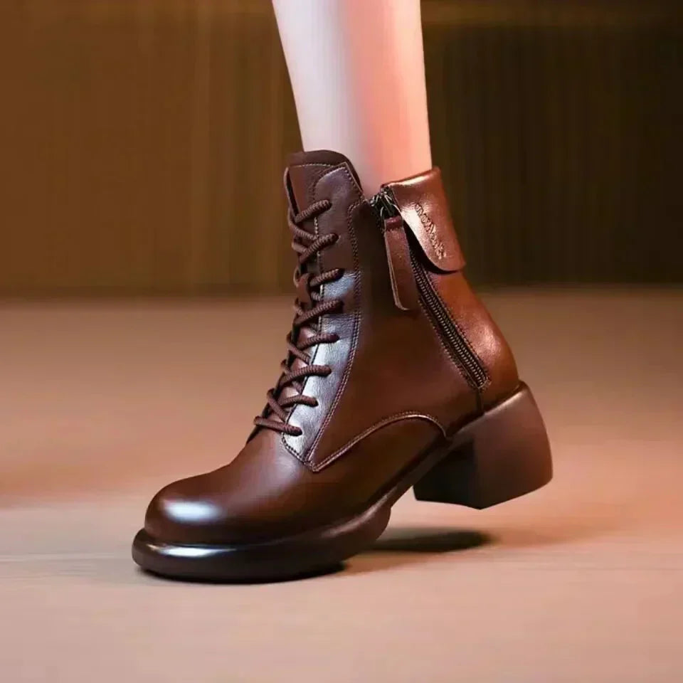 Le meilleur cadeau - Bottes pour femmes au style vintage élégant à la française