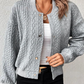 🥰Vente saisonnière Prix super bas 50% DE RÉDUCTION🥰Cardigan tricoté de couleur unie avec boutons