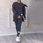 ✨Ensemble Sweat-Shirt Et Leggings Décontractés Pour Femmes