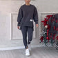 ✨Ensemble Sweat-Shirt Et Leggings Décontractés Pour Femmes