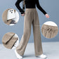 Pantalon à cordon de serrage à jambe large Cozy Chic
