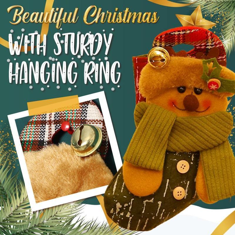 🎄Soldes de Noël - Magnifique chaussette décorative de Noël