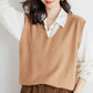 💥Soldes 49% de réduction💕Gilet en Tricot à col en V Ultra-Doux pour Femmes