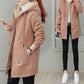 🎁DERNIER JOUR 49% DE RÉDUCTION🔥Manteau d'hiver chaud et épais en fausse laine d'agneau pour femme
