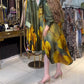 🍁Nouveautés d'automne 50% RÉDUCTION💃Robe imprimée tendance avec dégradé de couleurs