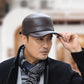 Casquette de baseball chaude avec dessus plat en cuir de haute qualité