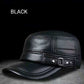 Casquette de baseball chaude avec dessus plat en cuir de haute qualité