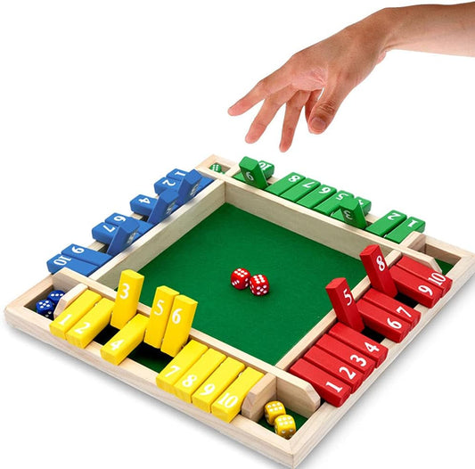JEUX FAMILIAUX AMUSANTS - Shut The Box Brädspel🎲