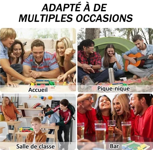 JEUX FAMILIAUX AMUSANTS - Shut The Box Brädspel🎲