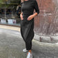 Robe élégante et simple pour femmes avec poche