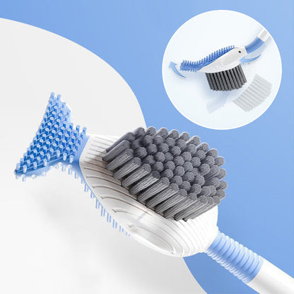 Ensemble de brosses de nettoyage murales à ventouse pour toilettes🐕🌿