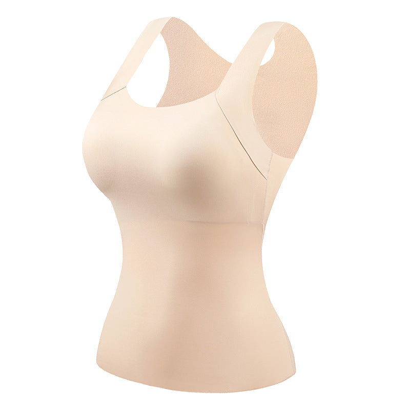 🔥Dernier jour 49 % de réduction💖Débardeur Femme Ultra Confortable 😌 à Encollure U | Avec Soutien-gorge Intégré pour un Look Parfait 💫✨