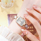 ⌚Montre à quartz rectangulaire Fashion pour femmes