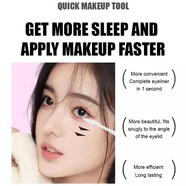 💄✨ Crème 2-en-1 Sourcils & Eyeliner avec Tampon ✨ 🎯 Traçage parfait en un seul geste – facile, rapide, précis !