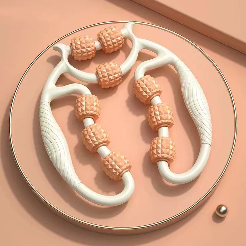 🔥Pour de belles jambes fines, utilisez cette merveille d'amincissement des jambes avec neuf roues.