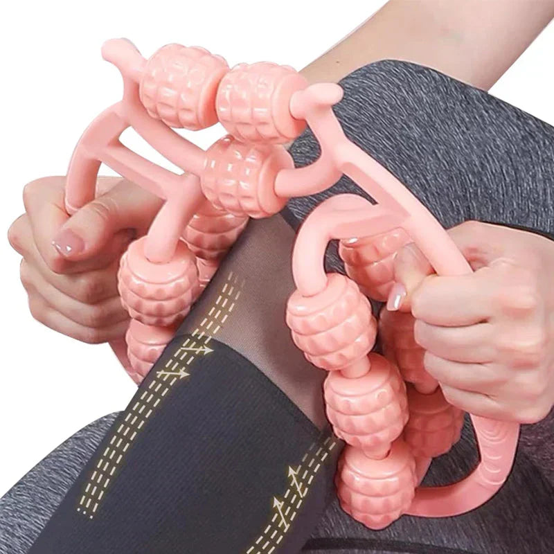 🔥Pour de belles jambes fines, utilisez cette merveille d'amincissement des jambes avec neuf roues.