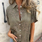 🌸NOUVEAU HOT SALE🔥Chemise décontractée boutonnée imprimée pour femmes