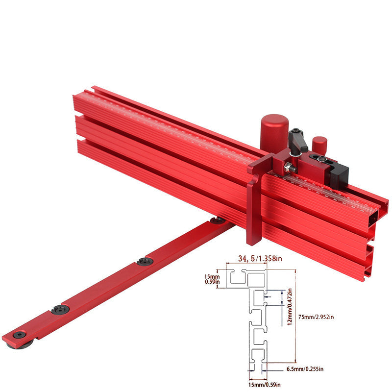 📢📢50 % de réduction !! ⏰💥Guide d'onglet précis en aluminium - Réglage rapide, guidage précis. Économisez du temps, du matériel et vos nerfs 🚀