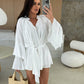 🔥Mini robe ample de couleur unie pour femmes