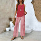 🔥Promotions de printemps🌺Tenue 2 pièces tendance pour femme, haut sans manches et pantalon(🔥54 % de réduction)