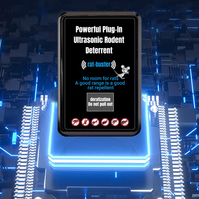 ⏳Offre à durée limitée : 50 % de réduction💥Puissant répulsif à ultrasons enfichable contre les rongeurs