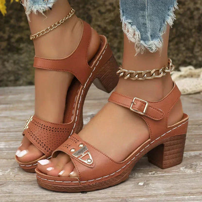 🔥Printemps/été - 50% de réduction👠Sandales à talons hauts pour femmes