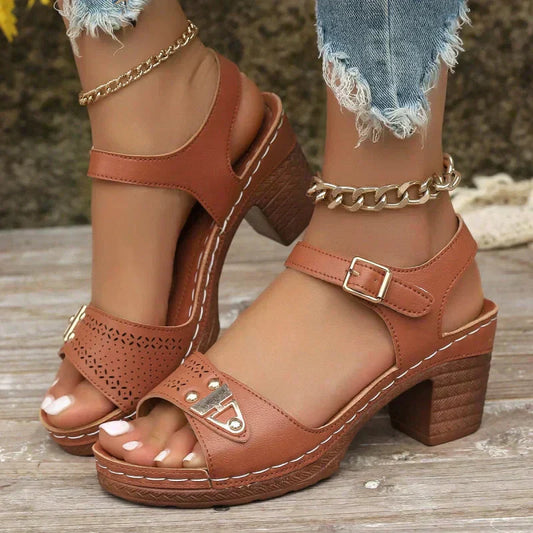 🔥Printemps/été - 50% de réduction👠Sandales à talons hauts pour femmes