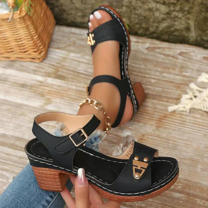 🔥Printemps/été - 50% de réduction👠Sandales à talons hauts pour femmes