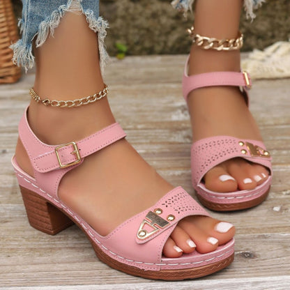 🔥Printemps/été - 50% de réduction👠Sandales à talons hauts pour femmes